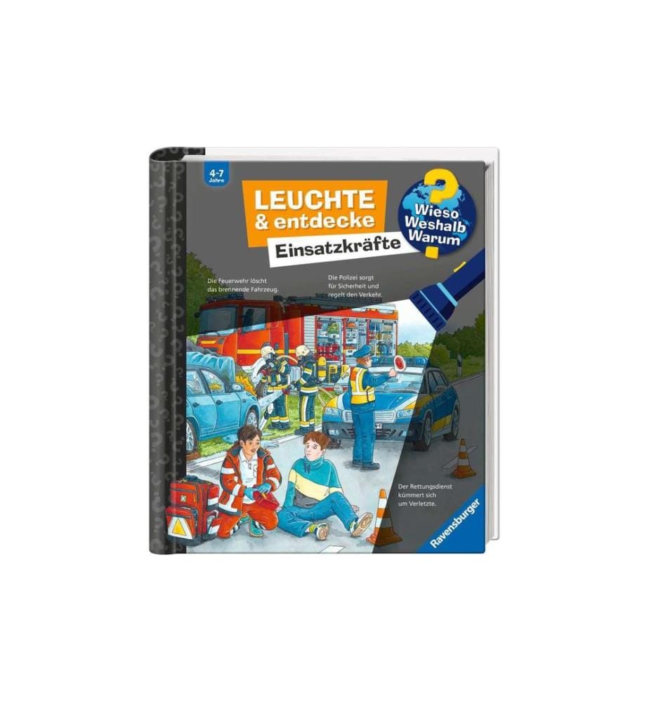RAVENSBURGER - Livres pratiques pour enfants WWW Éclaire et découvre: Forces d'intervention