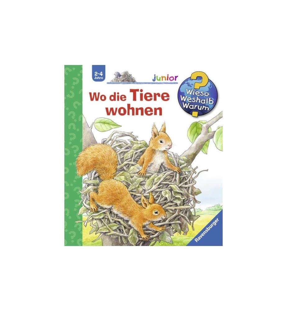 RAVENSBURGER - Livres pratiques pour enfants WWW Où vivent les animaux