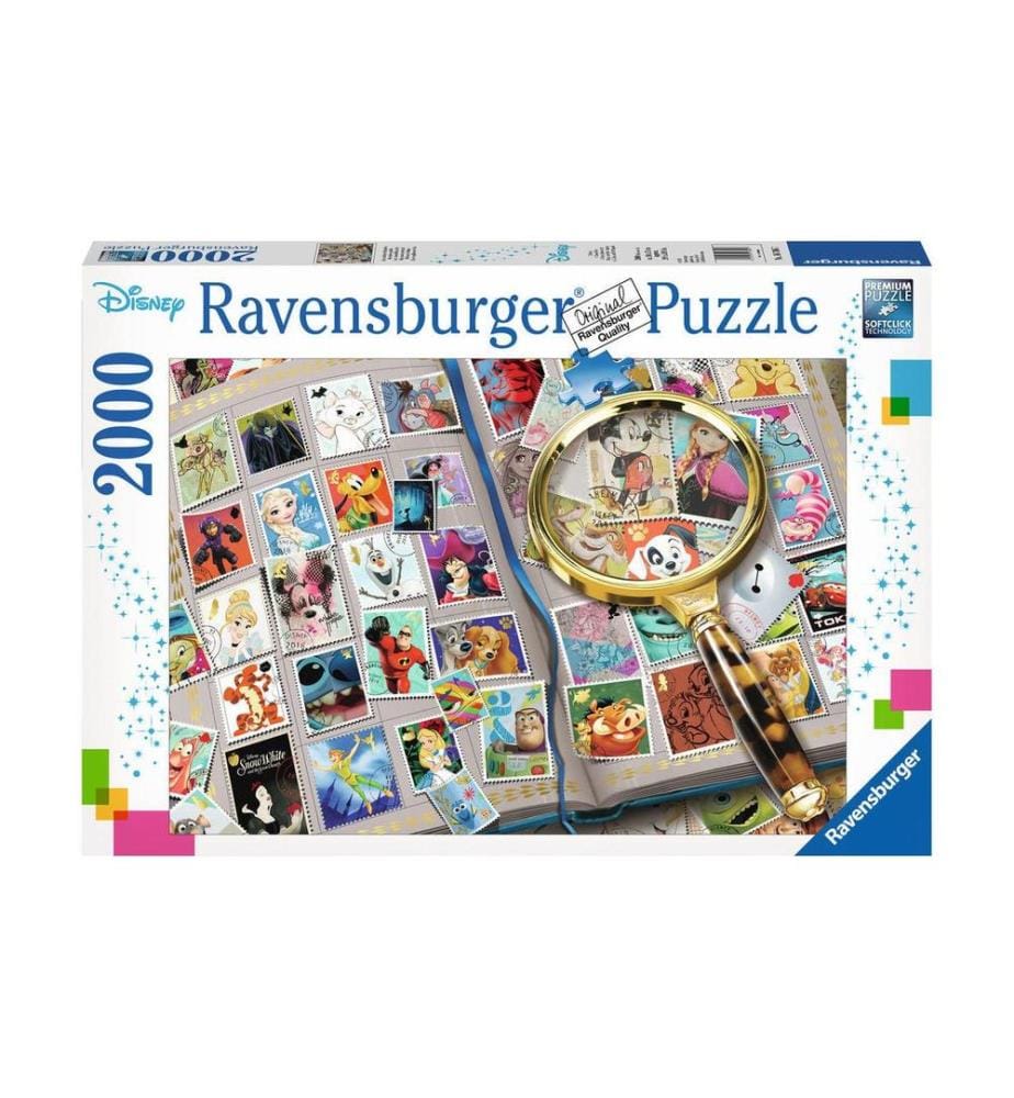 RAVENSBURGER - Puzzle Mes timbres préférés