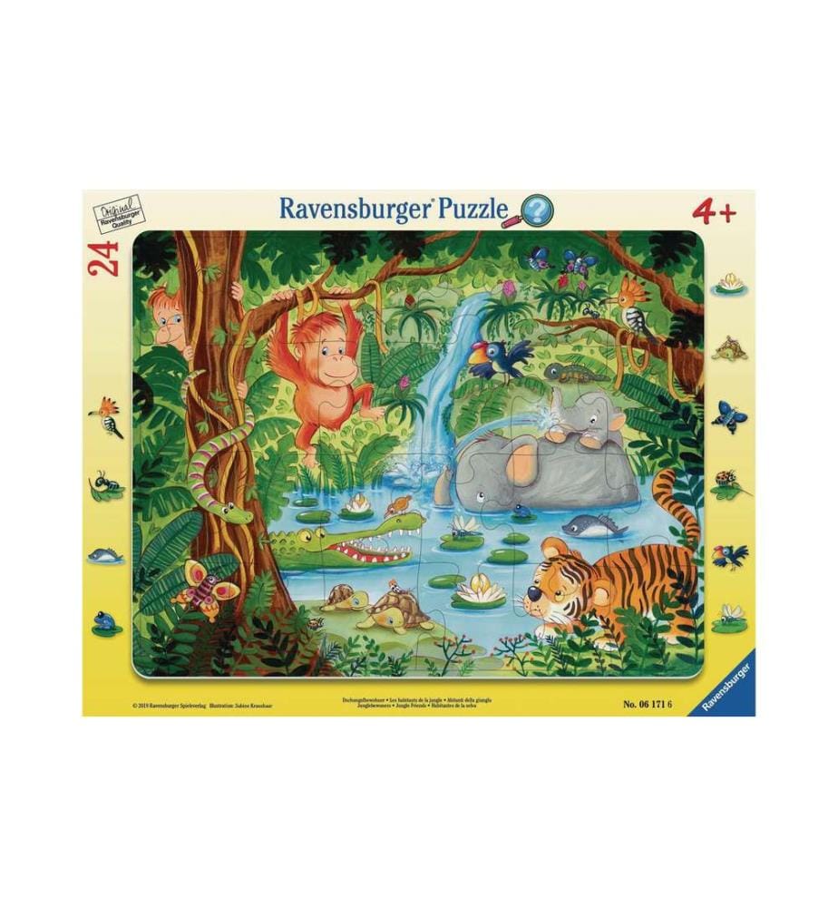 RAVENSBURGER - Puzzle habitant de la jungle