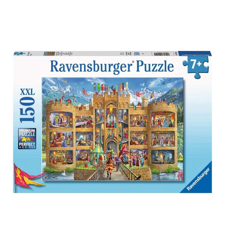 Ravensburger Puzzle Vue sur le château des chevaliers 150 pièces XXL