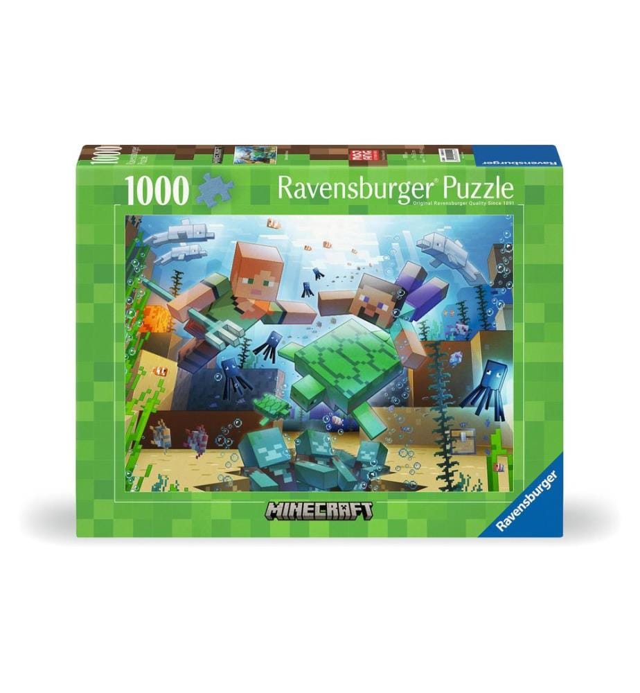 Ravensburger Puzzle Minecraft Mosaic 1000 pièces