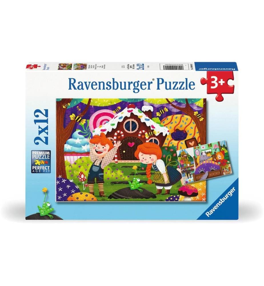 Ravensburger Puzzle Histoires féeriques 2 x 12 pièces