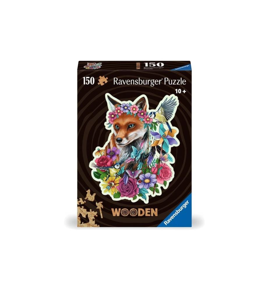 Ravensburger Puzzle en bois Renard coloré 150 pièces