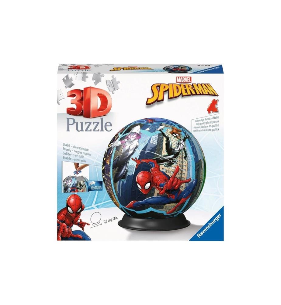 Ravensburger Puzzle Spiderman Balle 3D 72 pièces