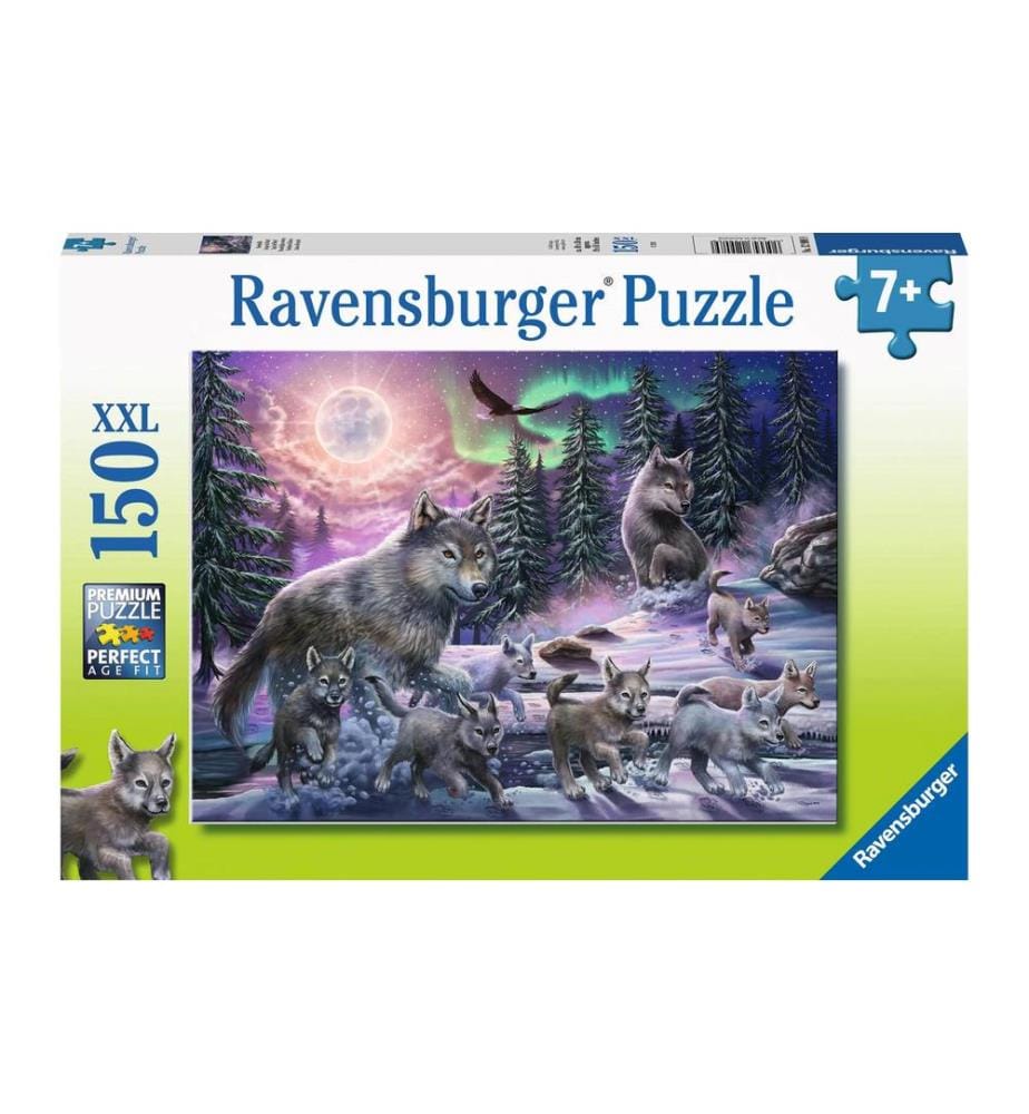 Ravensburger Puzzle Loups du Nord 150 XXL pièces