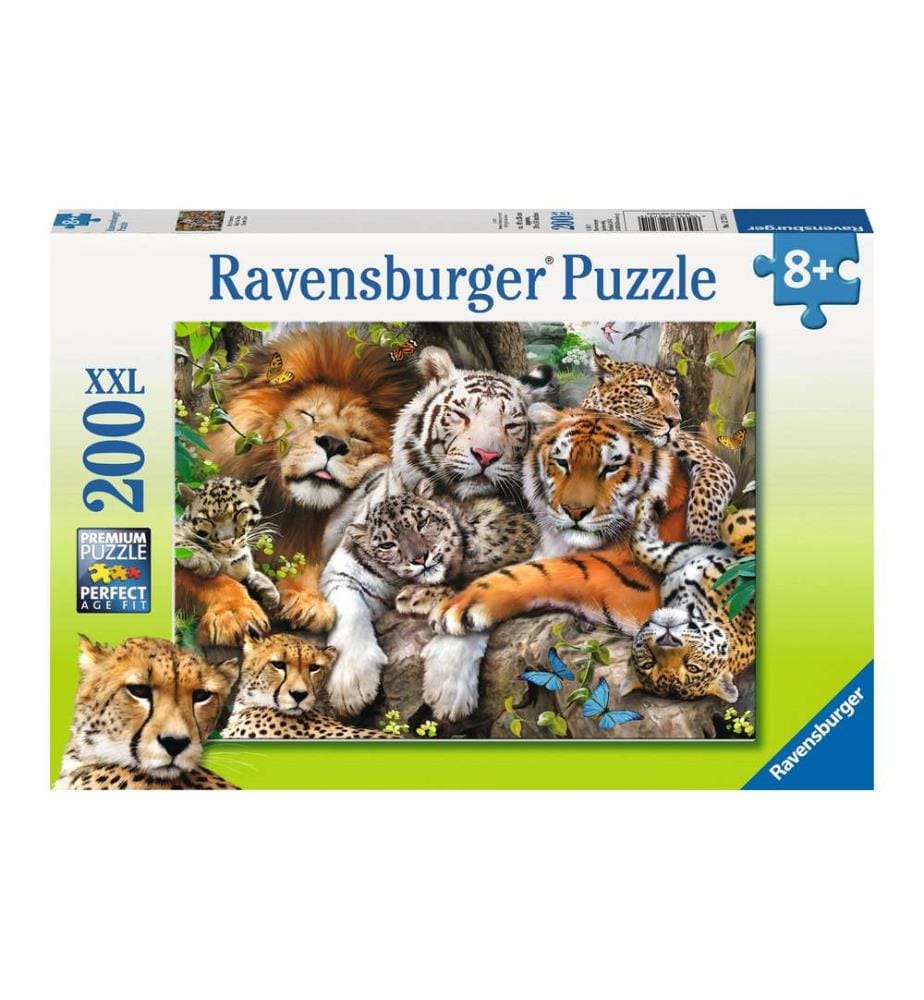 Ravensburger Puzzle Félin câlin 200 pièces XXL