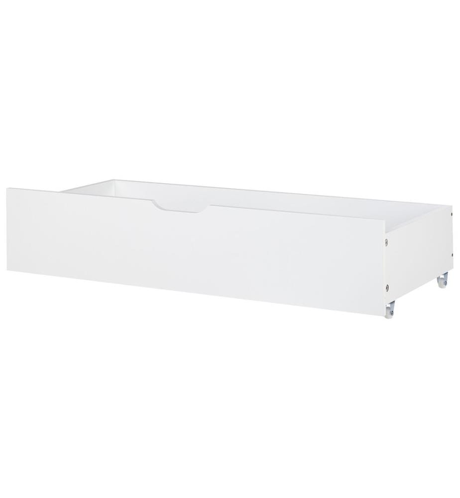 Lot de 2 tiroirs de rangement pour lit EPANEY Blanc