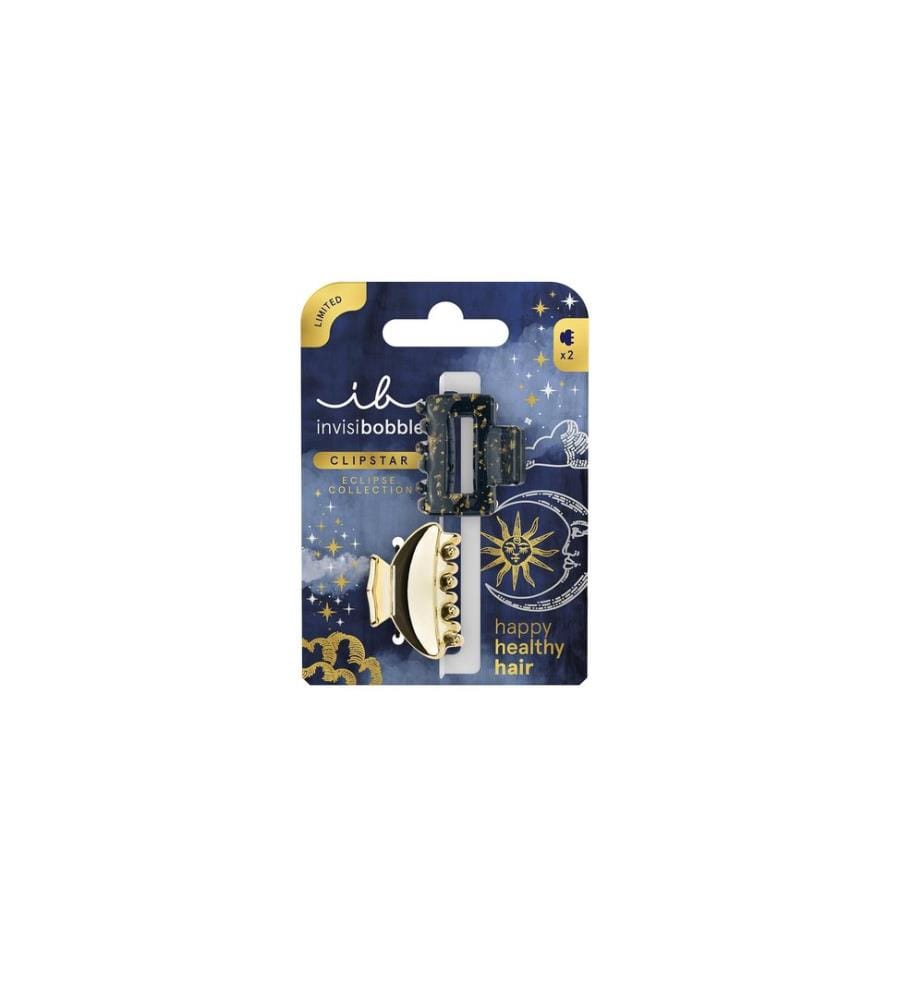 Invisibobble - Pince crabe Kit Clipstar S Eclipse Lunar Glam