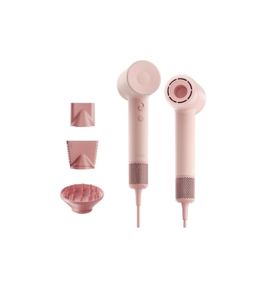 Laifen - Sèche-cheveux SE 2, 3 embouts & connexion magnétique, rose