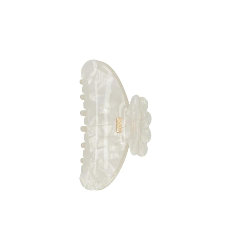 SOLEY - Pince moyenne Blanc, 1 pièce