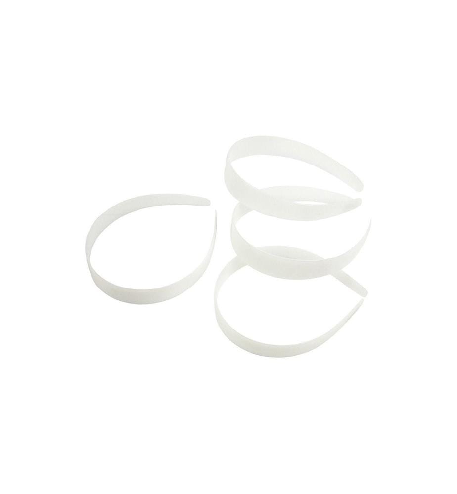 CREATIV COMPANY - Serre-tête 25 mm, Blanc