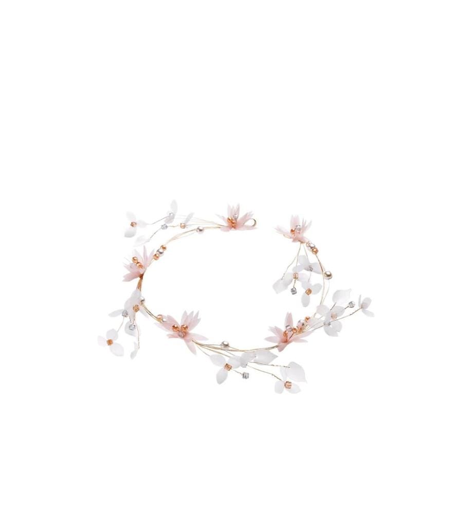 Trisa Accessoires Fleurs et perles délicates Boho