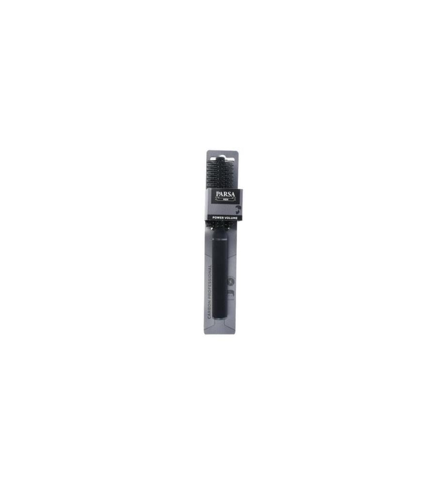 Parsa Beauty Brosse à cheveux Volume de puissance rond Noir