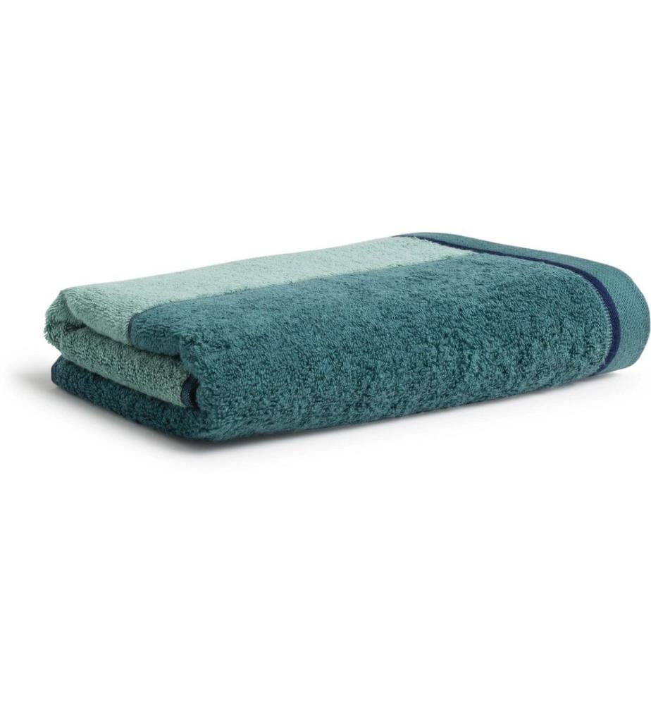 Möve Serviette de douche Shapes Mesh Light et Dark 67 x 140 cm, Cactus