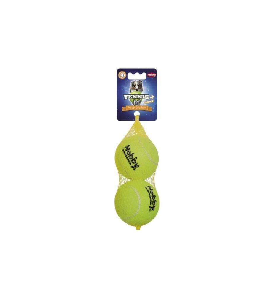 NOBBY - Jouet pour chien Balle de tennis, Jaune