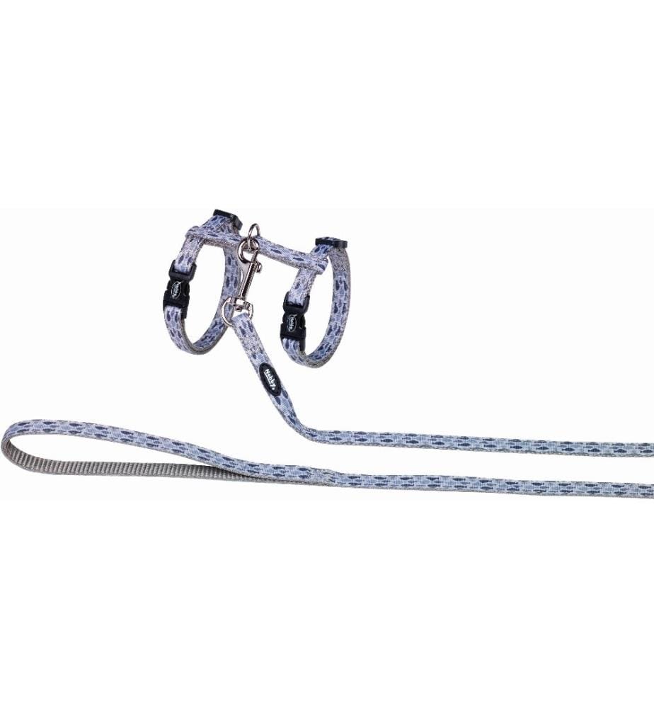 NOBBY - Collier pour chat Garniture Fish, Gris