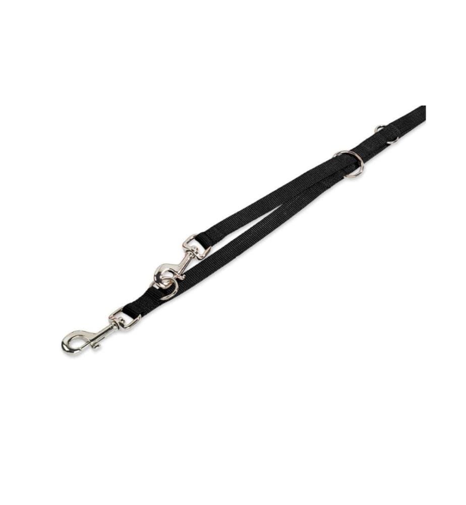 NOBBY - Laisse de chien Classic L, 2 m, 25 mm, noir