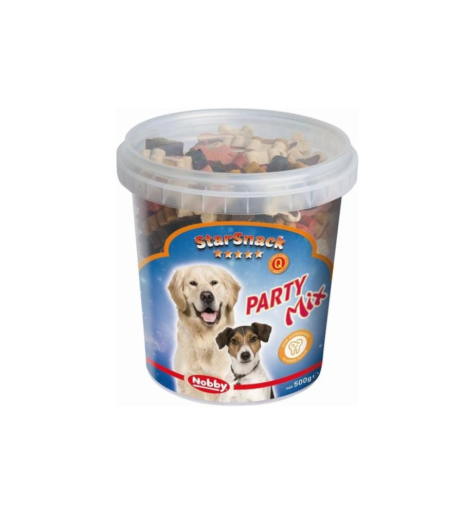 NOBBY - Friandise StarSnack Party Mix boîte, 500 g