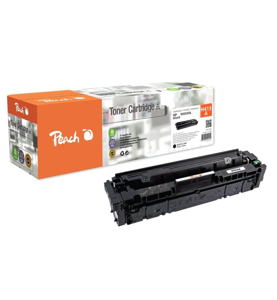 PEACH - Toner HP Nr. 415A / W2030A noir