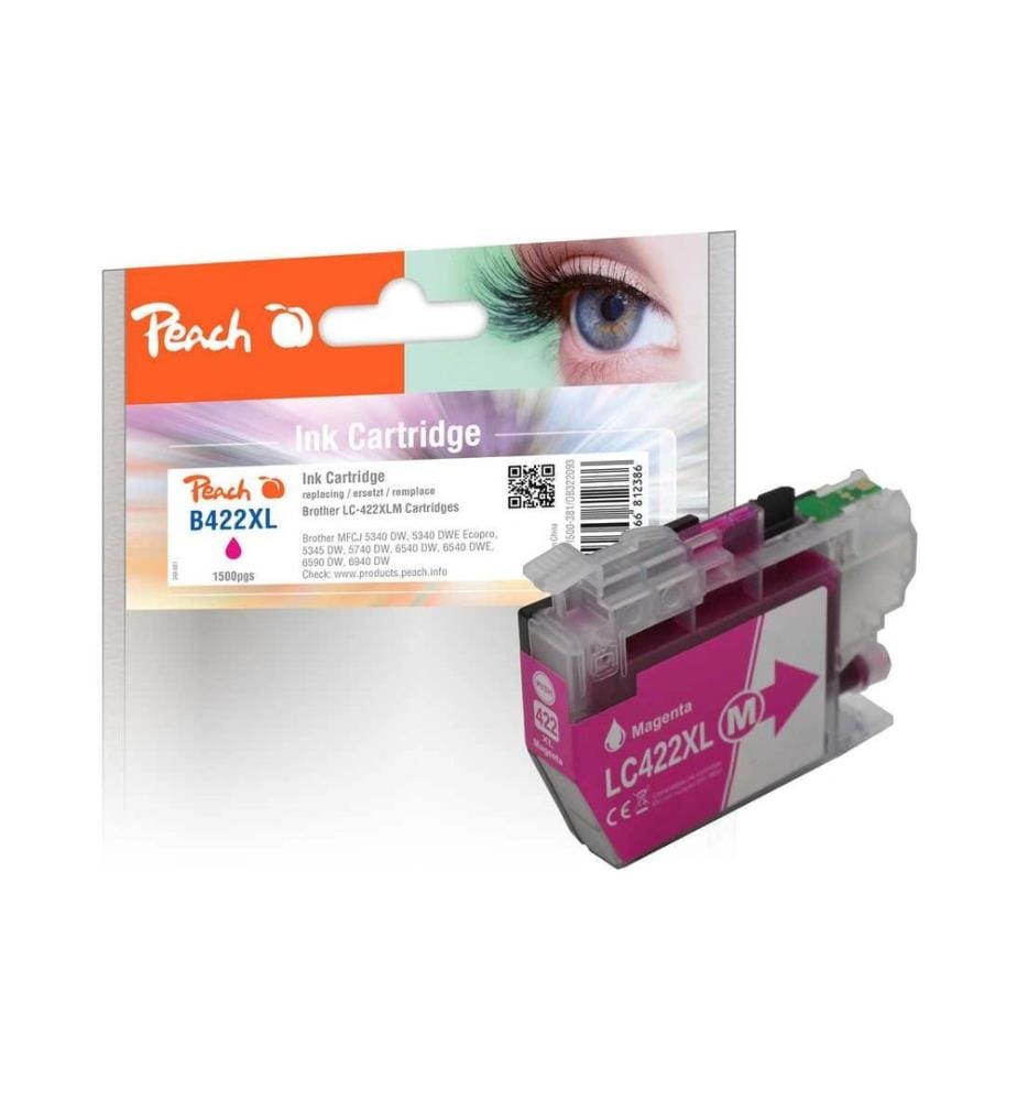 PEACH - Encre Brother LC-422XLM Magenta
