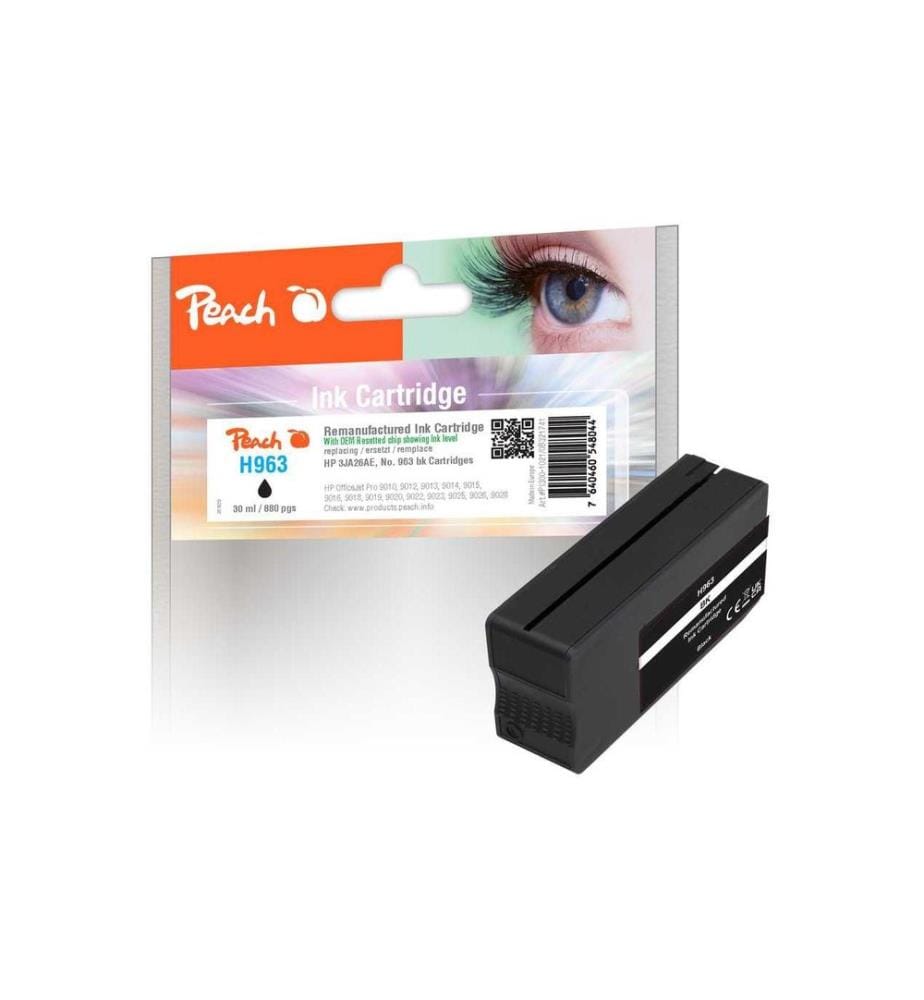 PEACH - Toner HP No. 963 BK, 3JA26AE noir