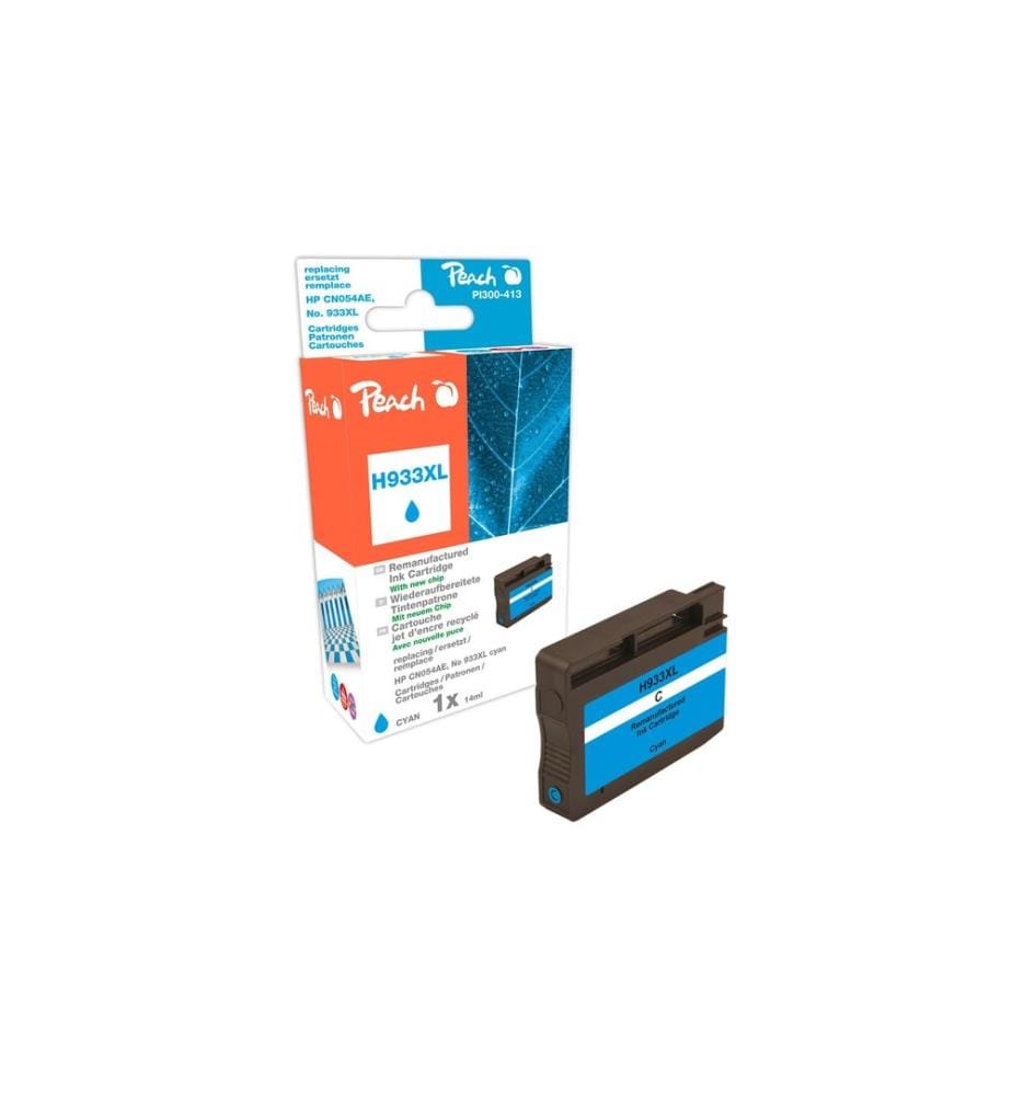 PEACH - Encre HP Nr. 933XL (CN054AEE) Cyan