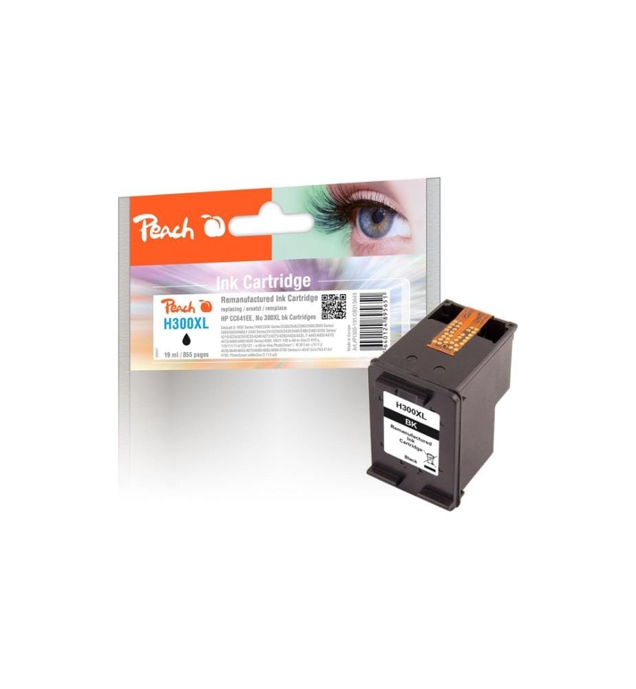 PEACH - Encre HP Nr. 300XL (CC641EE) noir