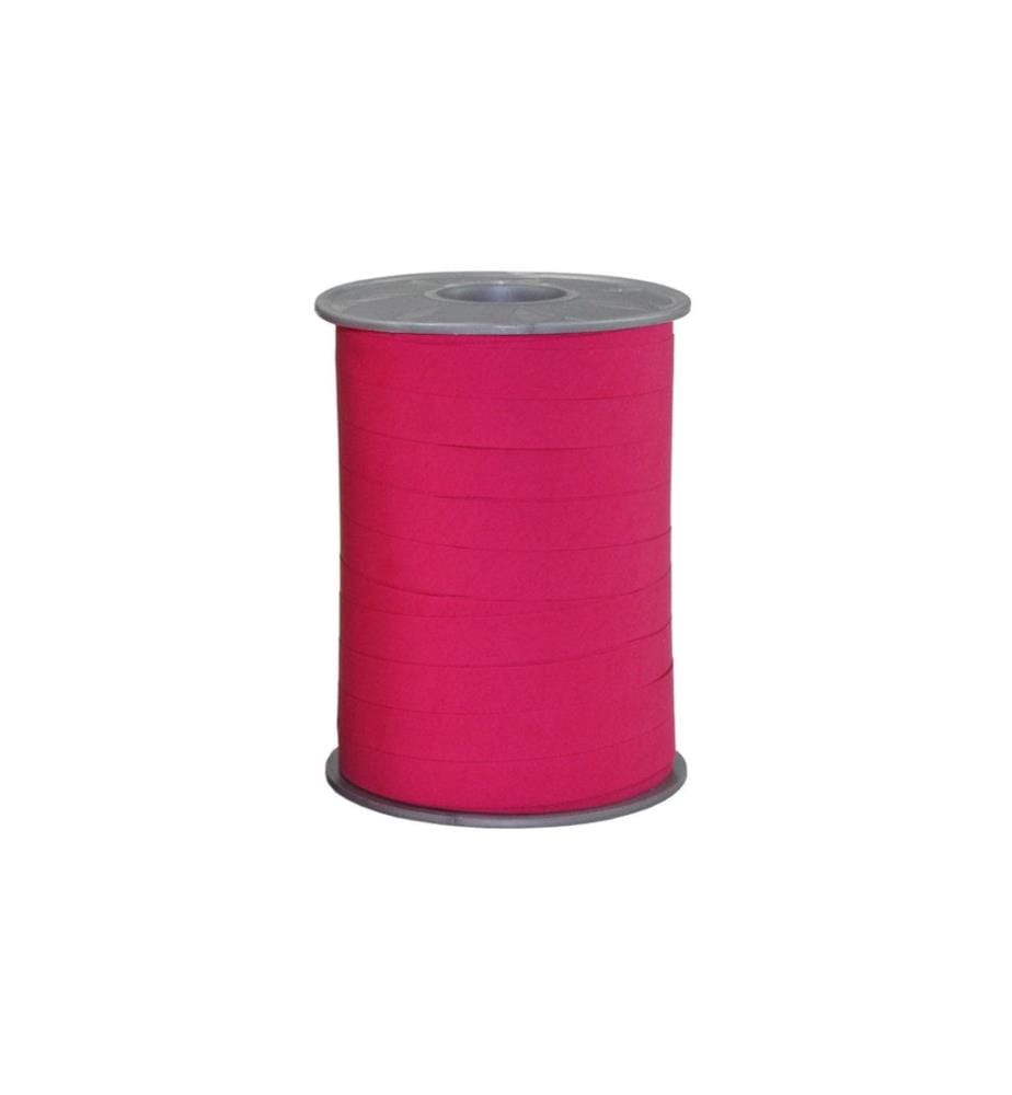 PATTBERG - Ruban cadeau Opak Matt 1 cm x 200 m, magenta