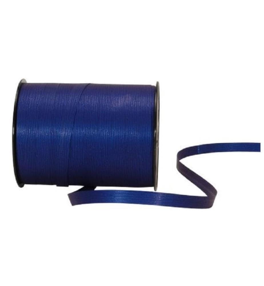 SPYK - Ruban cadeau Poly Matt 10 mm x 250 m, Bleu royal