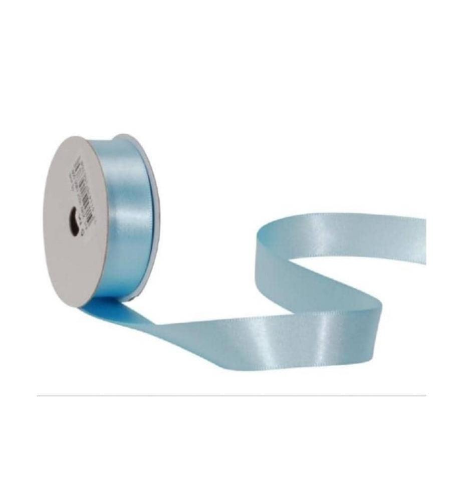 SPYK - Ruban cadeau Satin 16 mm x 5 m, Bleu clair