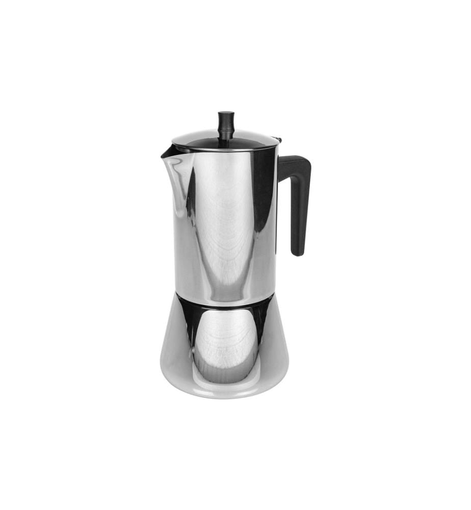 FURBER - Cafetière italienne Chicchi 10 tasses, Argenté
