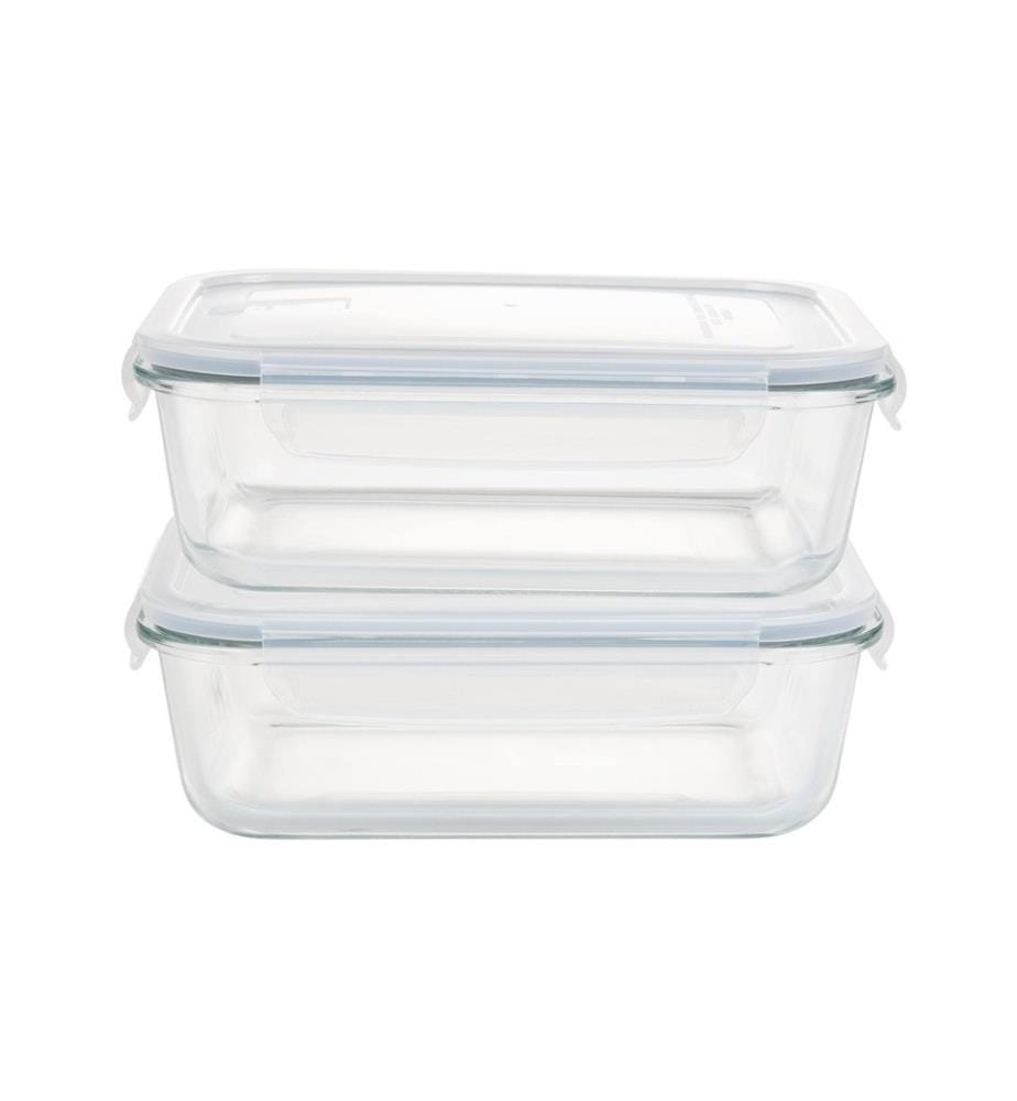 FURBER - Récipients à provisions Verre, 2 pièces, 1.5 L
