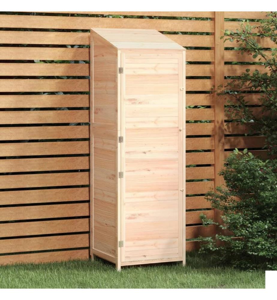 Remise de jardin 55x52x174,5 cm Bois de sapin solide