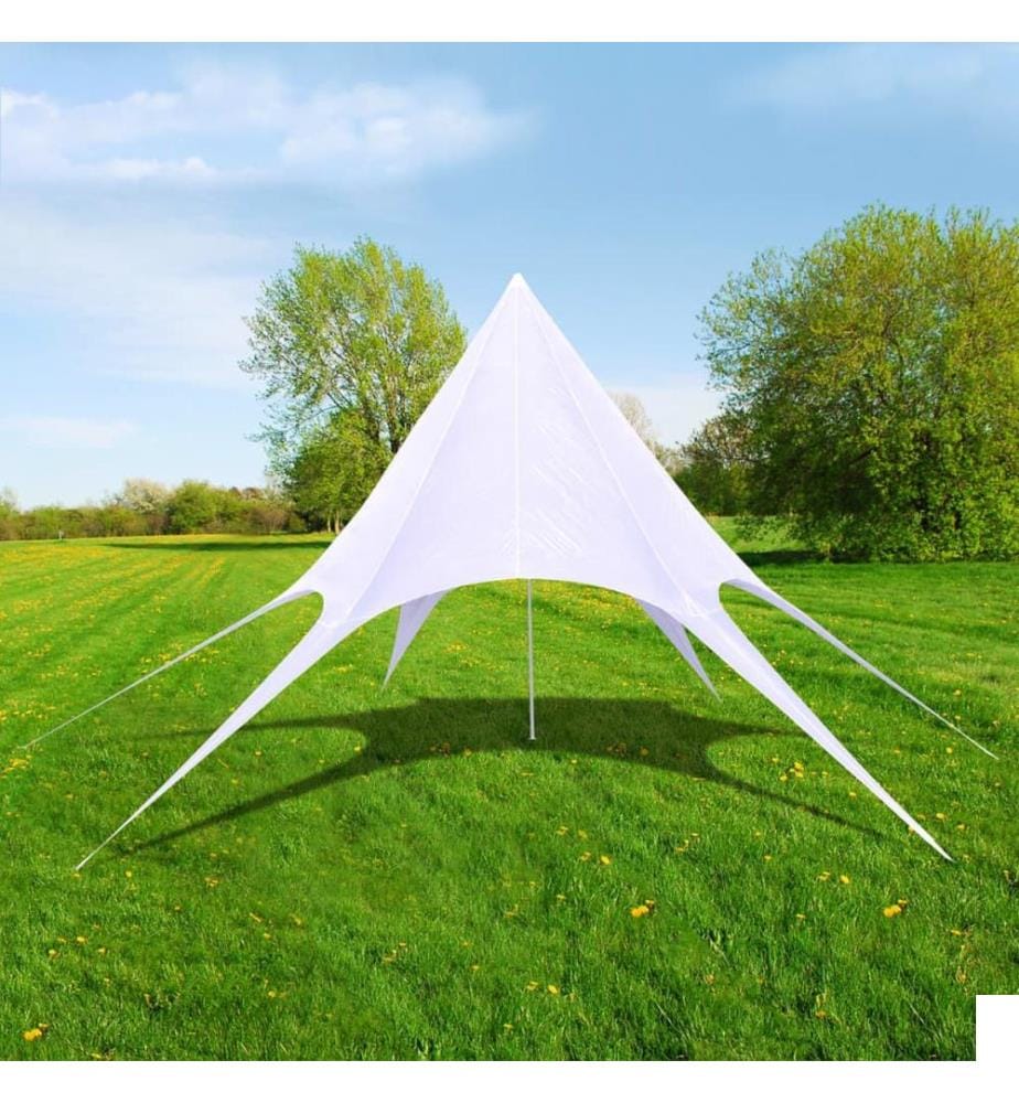 Tente de jardin en forme d'étoile 14 m