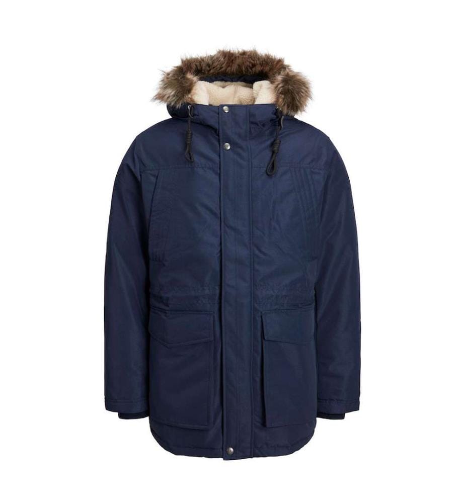 Parka David - Bleu