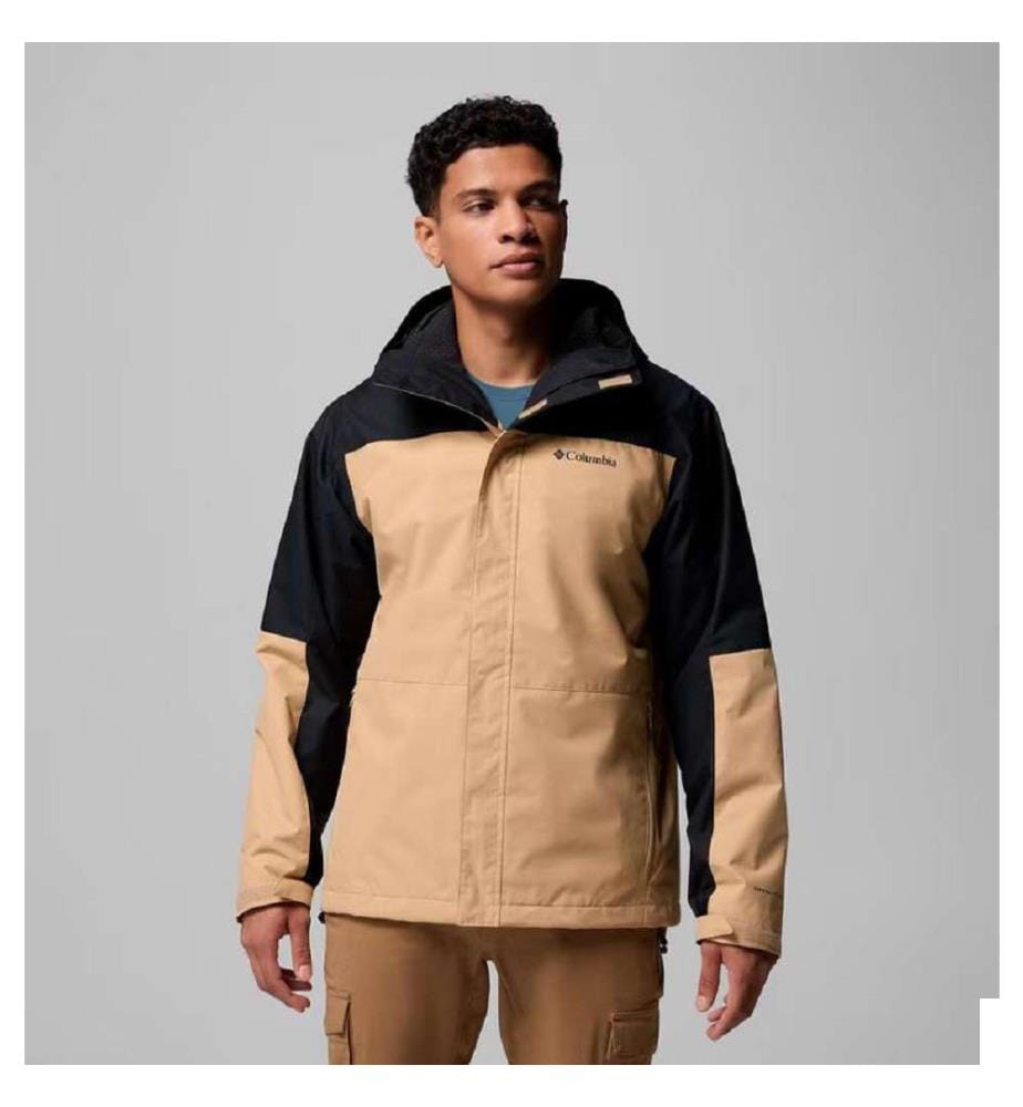 Veste Imperméable 3-en-1 Hikebound II - Beige et Noir