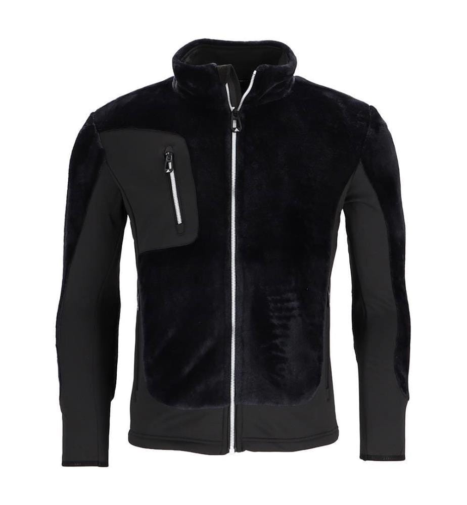 Blouson polaire hybride - Noir
