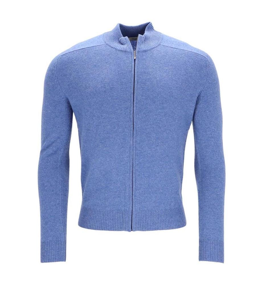 Cardigan en Cachemire - Bleu