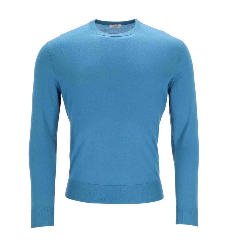 Pull col rond - 100% cachemire - Marron