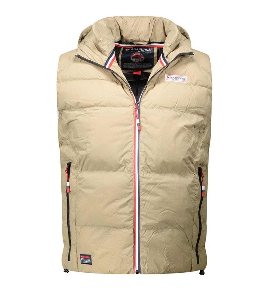 Gilet sans manches à Capuche Vitoana - Beige