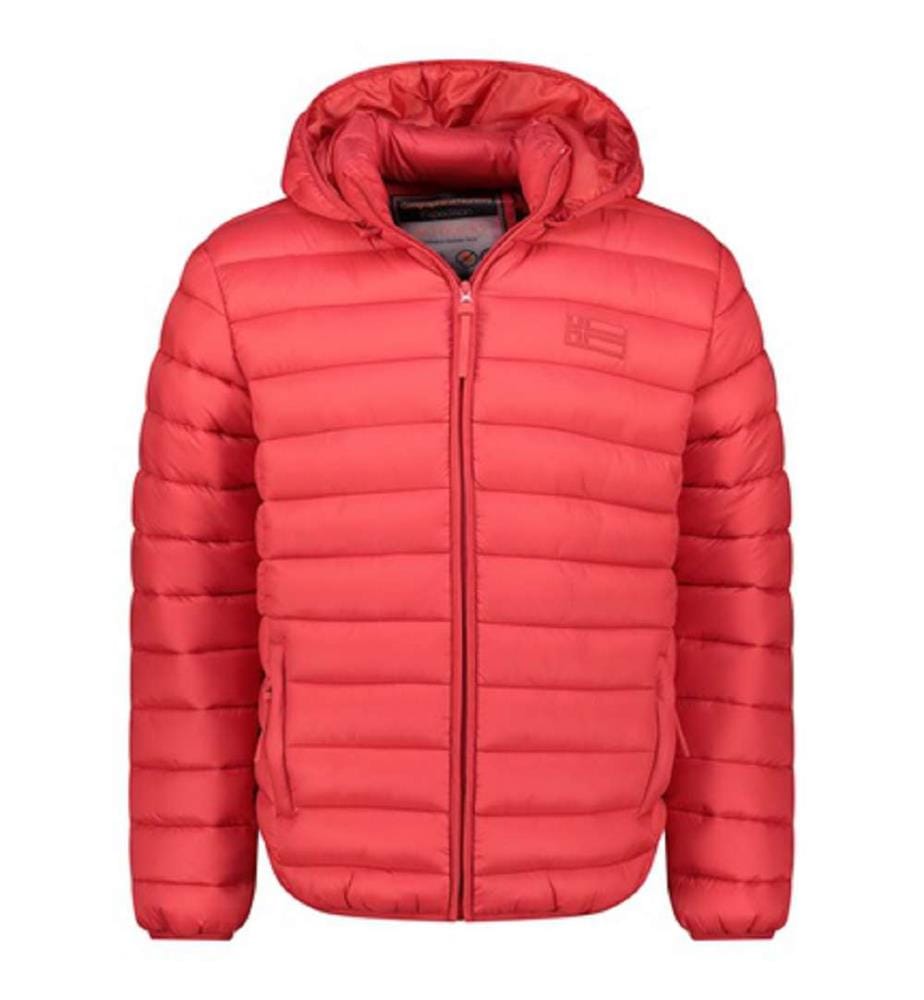Blouson Amichoko à capuche amovible pour homme - Red