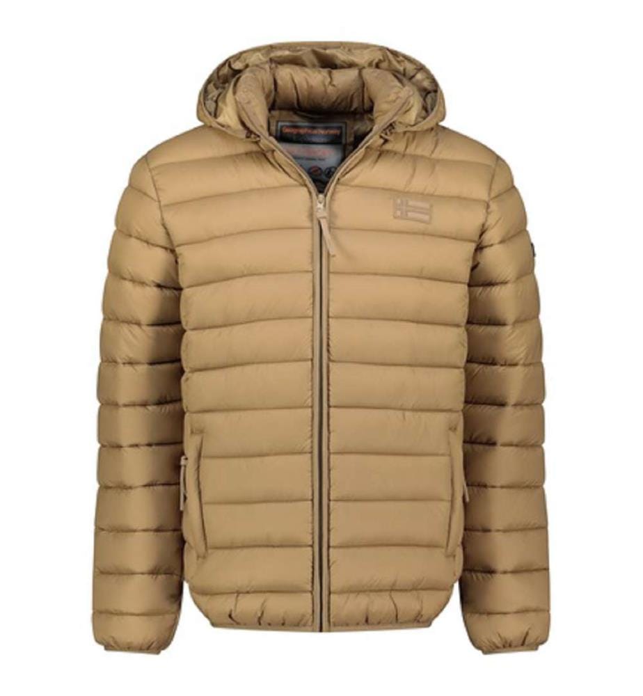 Blouson Amichoko à capuche amovible pour homme - Taupe
