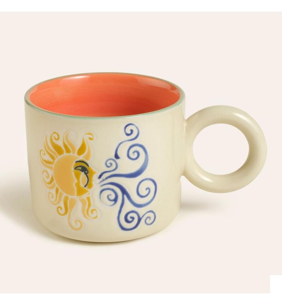 Mug multicolore 100% céramique