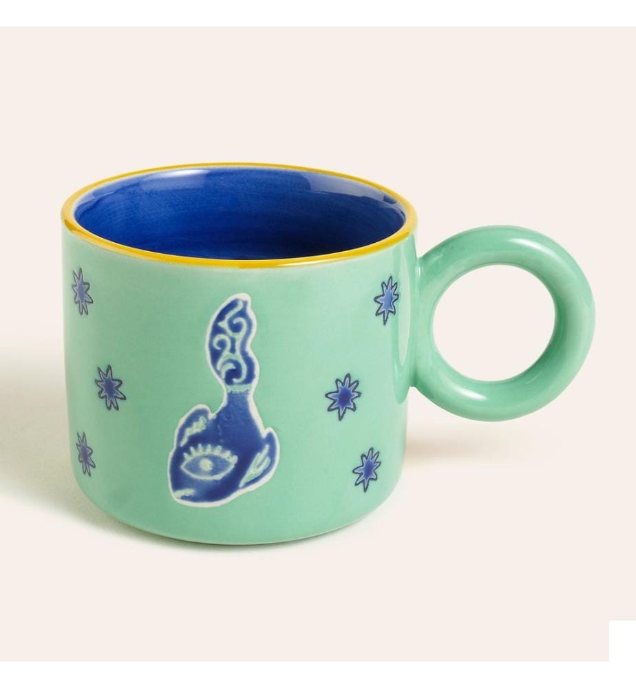 Mug multicolore 100% céramique