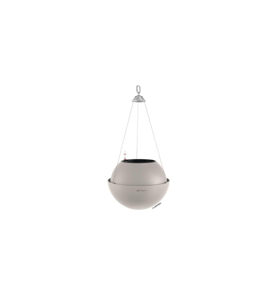 LECHUZA - Pot de fleur Bola Color 32, Marron sable