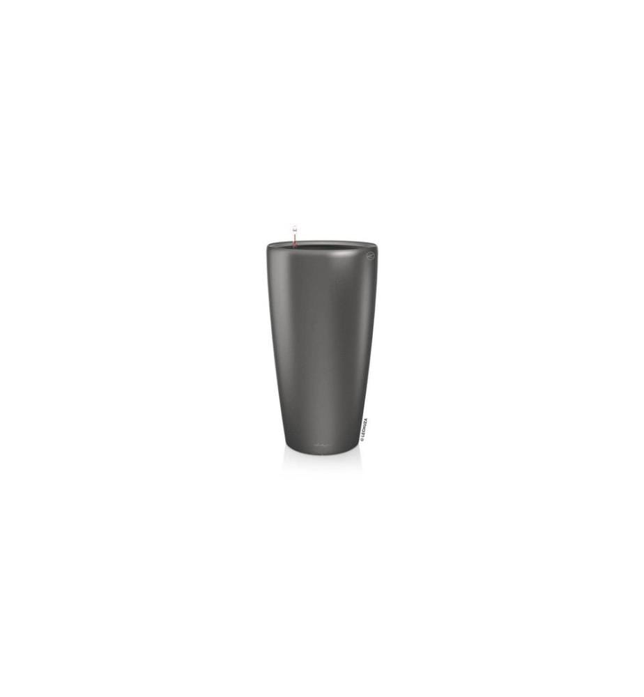LECHUZA - RONDO Premium 32 Anthracite/Métal
