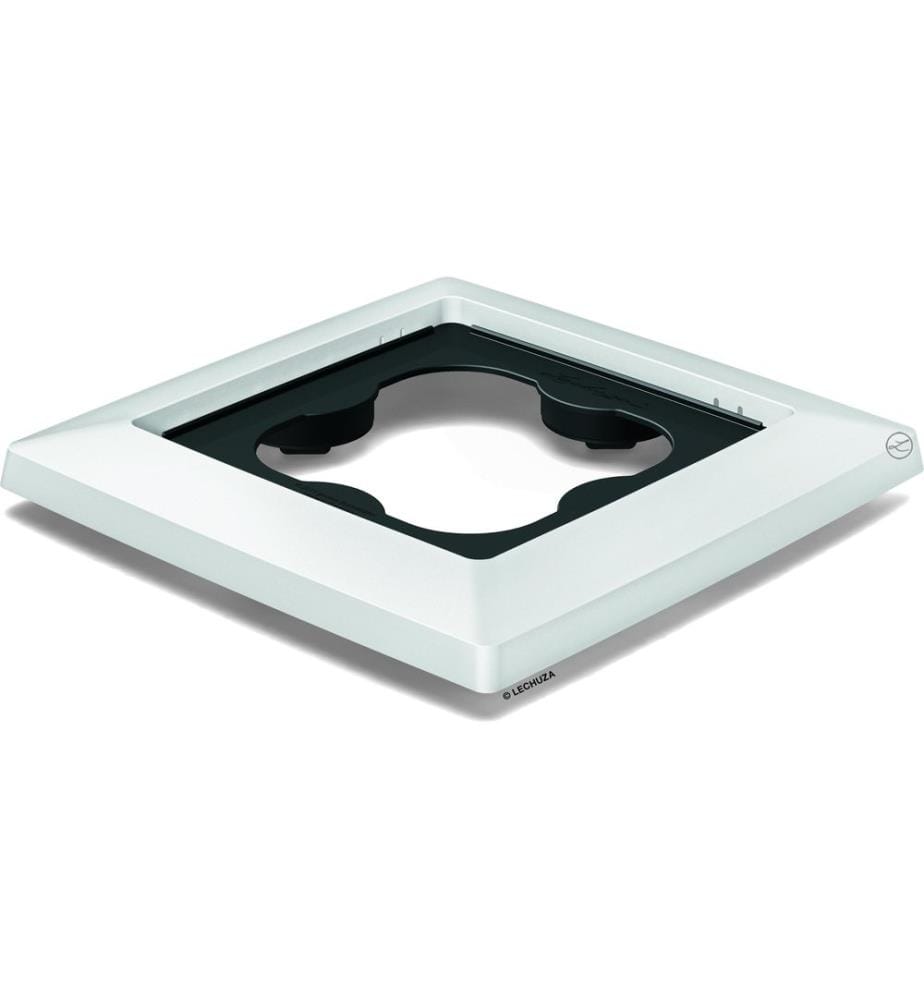 LECHUZA - Support à roulettes CUBICO 30 Blanc
