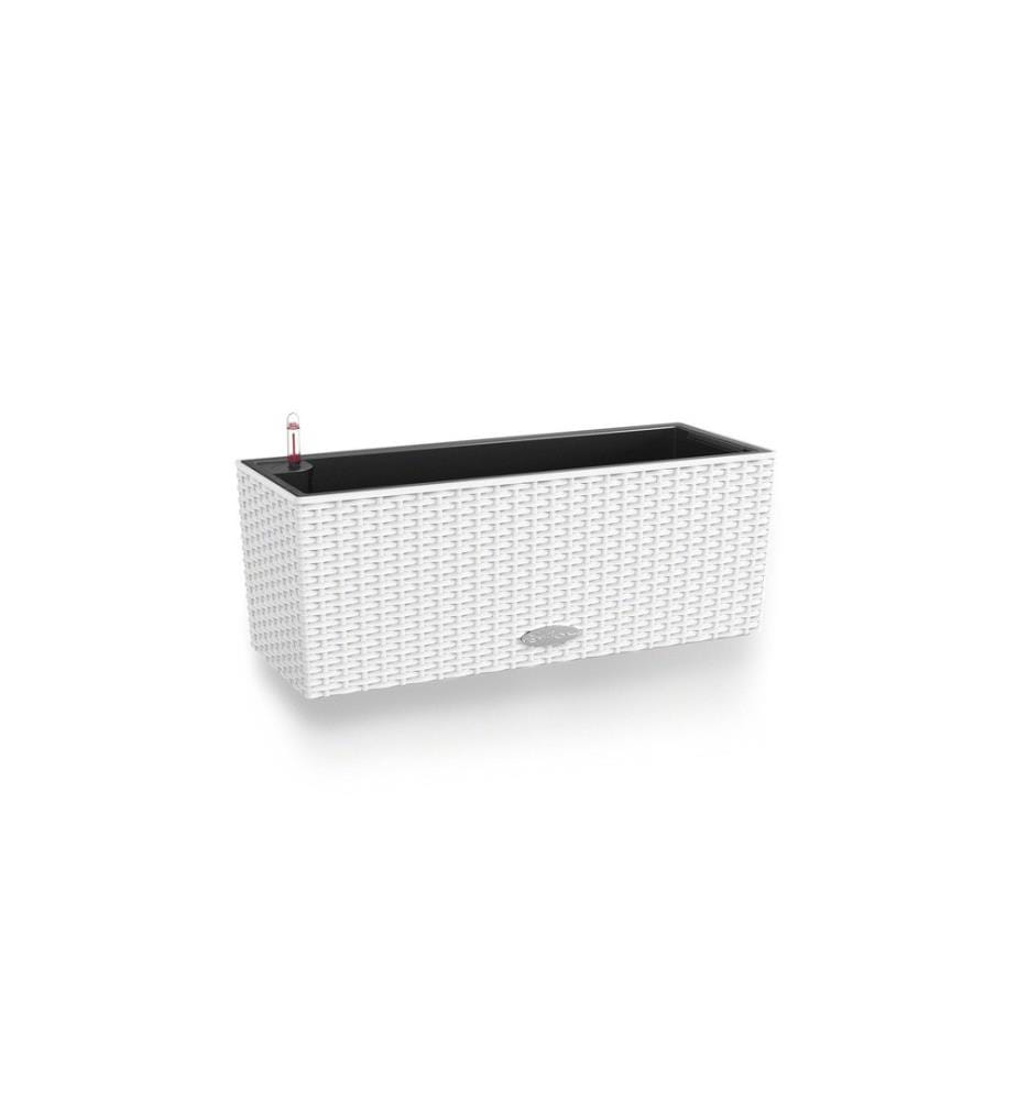 LECHUZA - Pot de fleur Balconera Cottage 50 Blanc