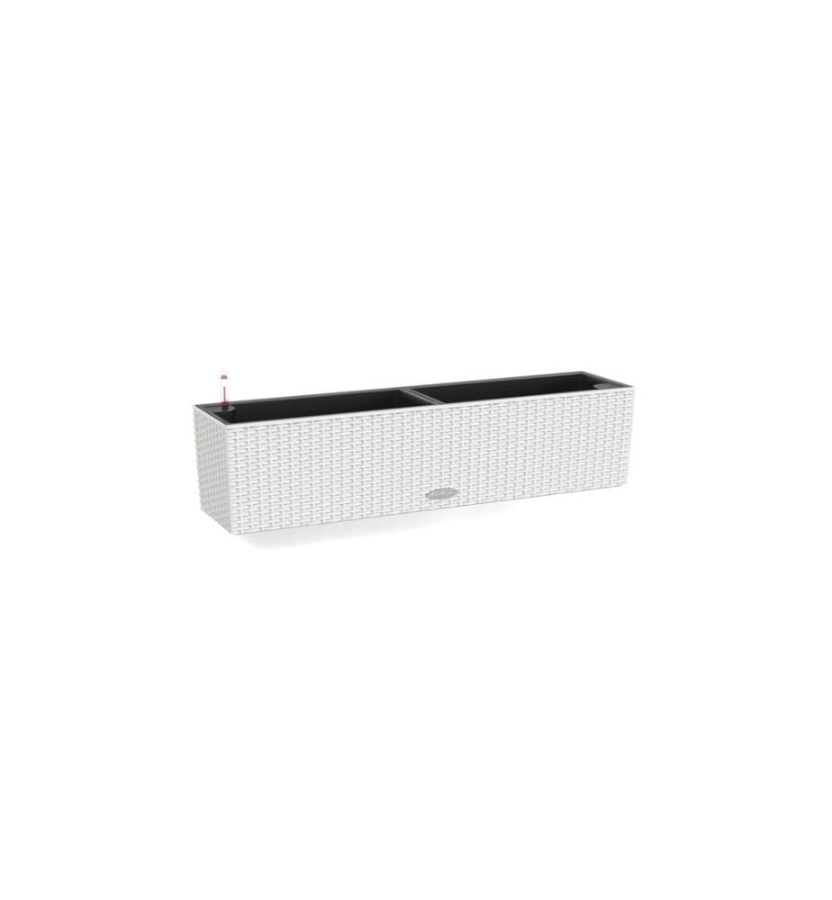 LECHUZA - Pot de fleur Balconera Cottage 80 Blanc